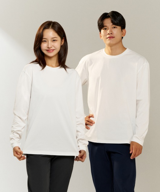 밸롭몰 [1+1]무지 좋은 긴팔티 ver2, ballop